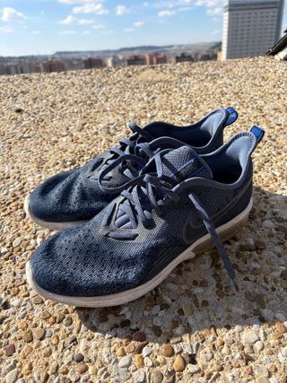 Zapatillas Nike Azules y Blancas