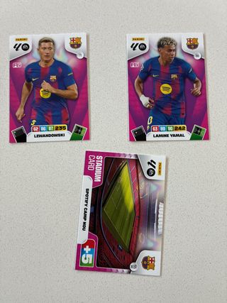 Cartas Panini Barça EA Sports