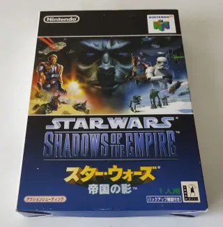 Star Wars Shadows of the Empire Nintendo 64 giapponese