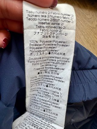 Chaqueta Kenzo Paris Tiger Plumífero Talla L