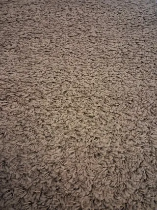 Tappeto in lana marrone/grigio