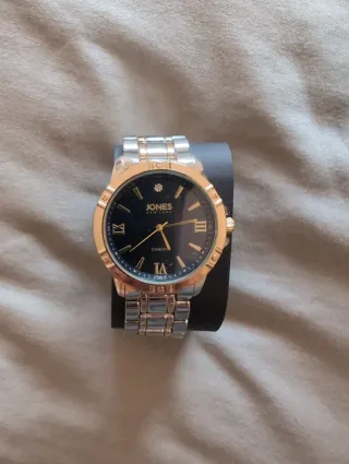 Reloj Jones New York Negro