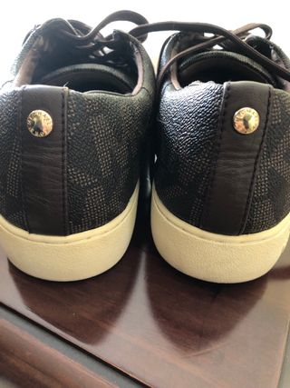 Zapatillas Michael Kors Talla 40 Marrón Dorado