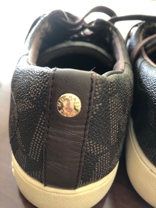 Zapatillas Michael Kors Talla 40 Marrón Dorado