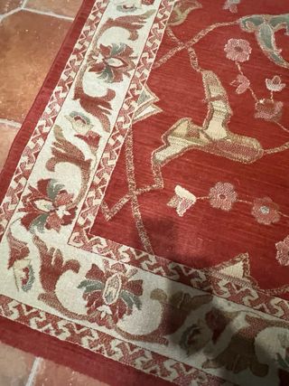 Grande tappeto di lana