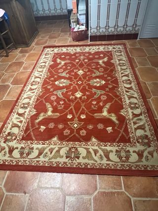 Grande tappeto di lana