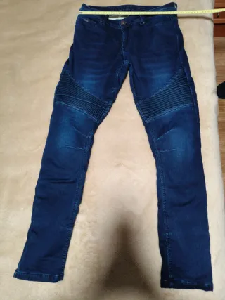 Pantalón Moto Overlap Imola Azul Oscuro