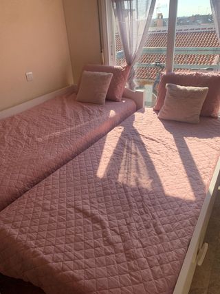 Cama nido blanca sin colchónes 90/190