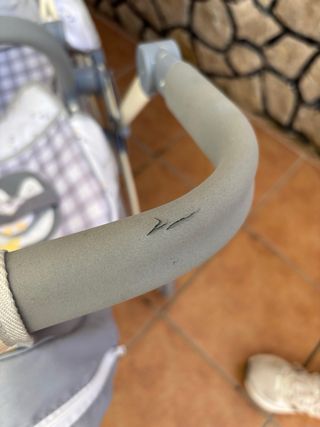 Carrito gemelar de juguete multiposición