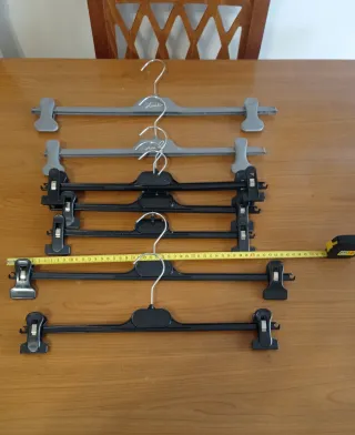 Kit 60 Pezzi Grucce Appendiabiti Varie Forme