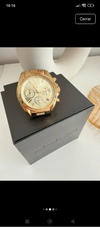 Reloj Michael Kors Oro Rosa
