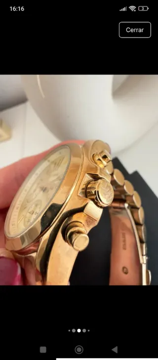 Reloj Michael Kors Oro Rosa