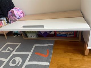 Habitación juvenil blanco y haya