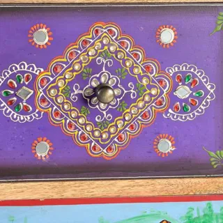 Aparador Mueble Cajones Madera Multicolor