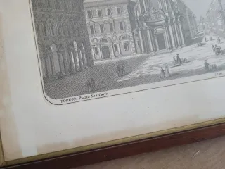 Quadro Torino Piazza San Carlo Vintage