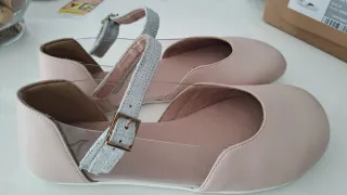 Manoletinas barefoot rosas talla 37