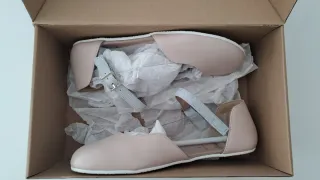 Manoletinas barefoot rosas talla 37