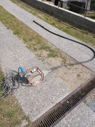 Vibrador Hormigón 1CV + ALARGO 17 MTS