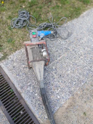 Vibrador Hormigón 1CV + ALARGO 17 MTS