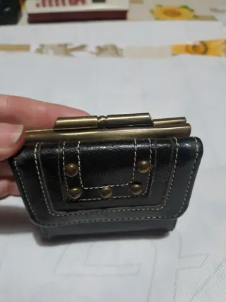 Portamonete e porta carte in pelle Guang Tong