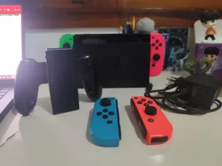 Nintendo Switch con juegos