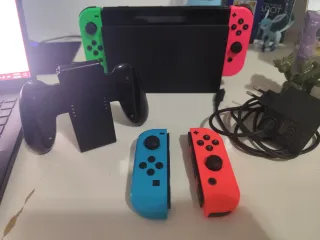 Nintendo Switch con juegos