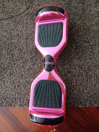 Hoverboard Monopatin Rosa, con musica y luces