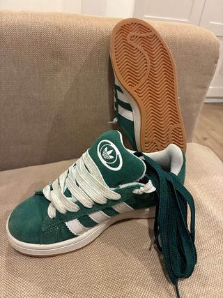 Zapatillas Adidas Campus Verdes Niños