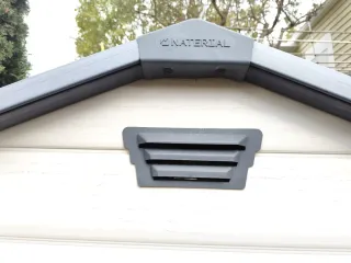 Caseta de jardín de resina