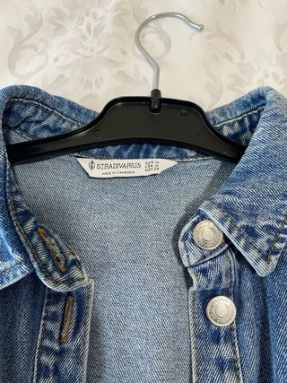 Vestido vaquero azul corto