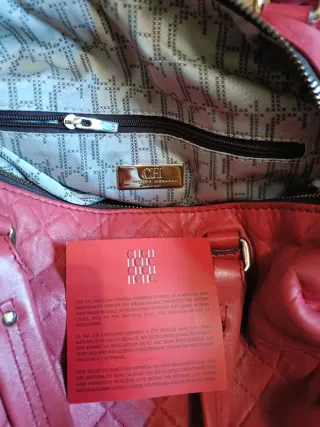 Bolso Carolina Herrera Rojo