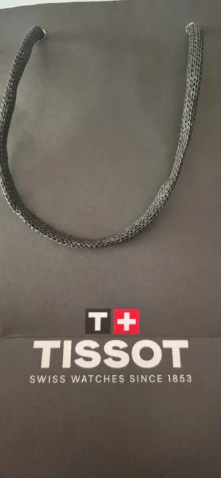 Correa Tissot Negra Nueva