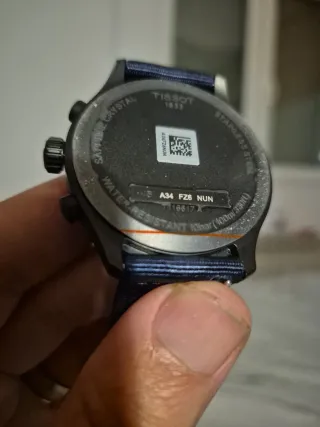 Correa Tissot Negra Nueva