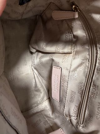 Borsa Michael Kors Rosa con Borchie Oro