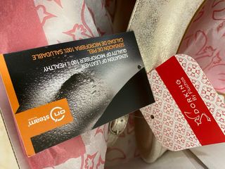 Zapatos tacón Dorking mujer dorados