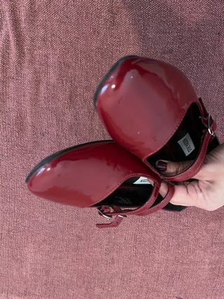 Bailarinas Steve Madden granate talla 37