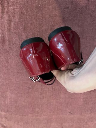 Bailarinas Steve Madden granate talla 37