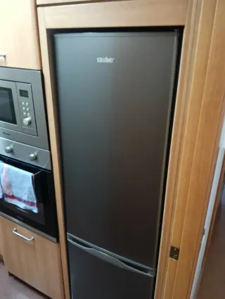 Nevera Combi Sauber Defrost Inox