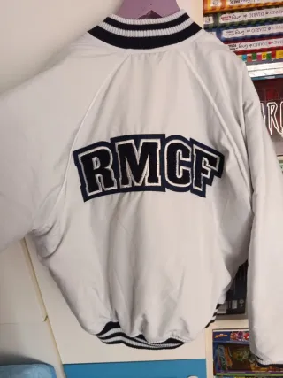 Cazadora Real Madrid niño blanca