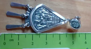 Pendientes plata mexicana.