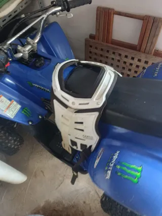 Quad infantil azul todoterreno