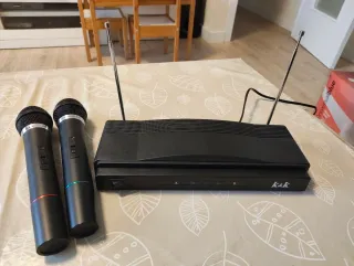 Microfoni wireless con ricevitore