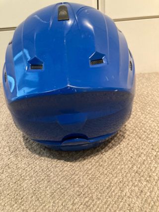 Casco de esquí azul para niño