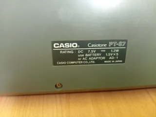 Tastierino Casio PT-87