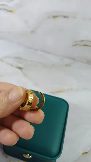 Pendientes Aro Chapado Oro 18k