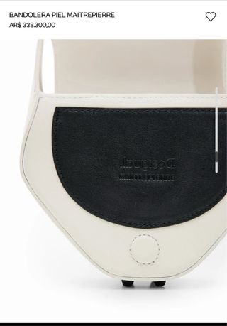 Bandolera de piel Desigual by  Maitrepierre