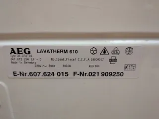 Secadora AEG Lavatherm 610