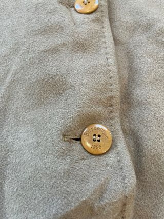 Gabardina Burberry Beige Vintage Lujo