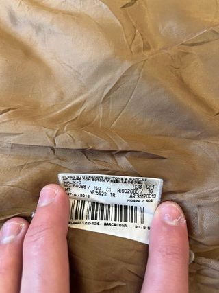 Gabardina Burberry Beige Vintage Lujo