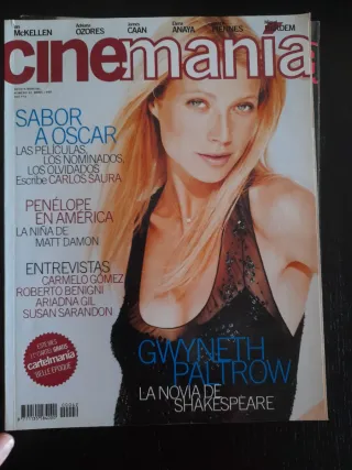 Revistas Cinemanía años 90